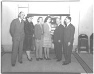 Mr. & Mrs. Alvin Saxon, Farmington, Georgia; Poultry publicity pictures; "Feathering the Nest.