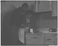 Mr. & Mrs. Alvin Saxon, Farmington, Georgia; Poultry publicity pictures; "Feathering the Nest.
