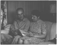 Mr. & Mrs. Alvin Saxon, Farmington, Georgia; Poultry publicity pictures; "Feathering the Nest.