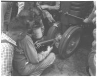 4-H Club tractor maintenance short course
