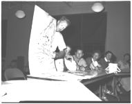 Rock Eagle Committee meeting with agents that will camp there first