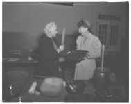Mrs. O.F. Campbell and Miss Ted M. Phelps, HDA of Sylvester, GA