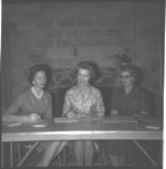 Oconee Home Demonstration Clubhouse officers