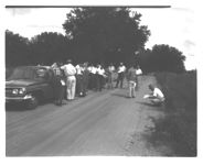 Georgia Society members group on tour and at supper meeting