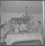 Mr. and Mrs. Eberhardt's home at Christmas
