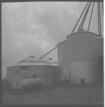 Corn and soybean storage.??Elevator location and part of layout prepared by extension engineer