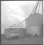 Corn and soybean storage.??Elevator location and part of layout prepared by extension engineer