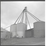 Corn and soybean storage.??Elevator location and part of layout prepared by extension engineer