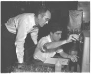 Foreign student and H.F. Perkins
