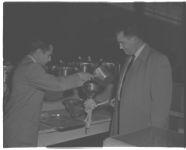Dr. Silvera (Brazil) with Dixie Canner salesman Dr. Powers