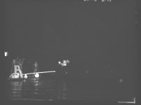Diving exhibition, part of the water pageant at the 4-H Club Wildlife Conservation Camp