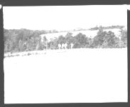 Shooting across railroad from back of old tenant house