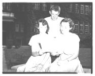 Northeast District officers. (L to R) Lee Wheeler, Julian May, and Mary Morrison
