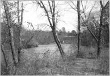 Athens, Oconee River (showing covered bridge)
