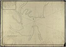 Plano del Puerto de Gualquini problasion Ynglesa situado en la Latitud de 31 degrees 13 N. distate 25 Leg. de Presidio espanol de Sn. Agustin de la Florida al N. / Felipe Abret Auli en 1792.