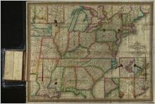 Travellers guide through the United States : a map of the roads, distances, steam boat & canal routes &c. / by J.H. Young.