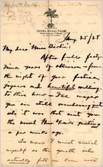 Correspondence, 1928