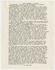 Correspondence Opposed