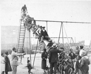 Fulton County D.T. Howard School. African American children on