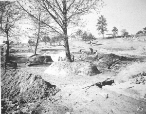 Macon Central City College. Pool excavation