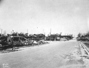 Cordele Storm (tornado?) damage