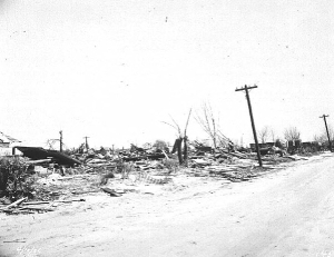 Cordele Storm (tornado?) damage