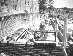 Bibb County African American Training School. Construction