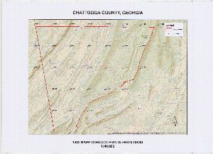 Chattooga County, 1993: Aerial photography index
