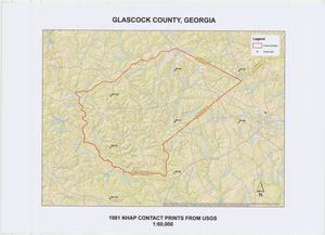 Glascock County, 1981: Aerial photography index