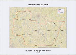 Irwin County, 1993: Aerial photography index