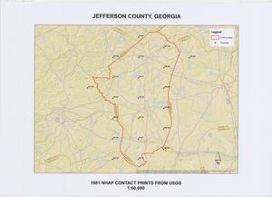 Jefferson County, 1981: Aerial photography index