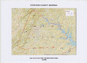 Stephens County, 1993: Aerial photography index