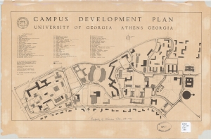 Campus development plan, University of Georgia, Athens, Georgia