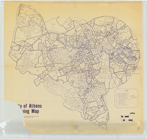 City of Athens zoning map