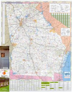 Georgia official highway and transportation map 2007
