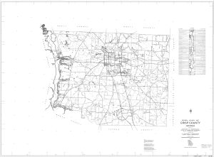 General highway map: Crisp County, Georgia