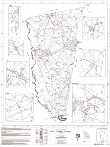 General highway map: Montgomery County, Georgia