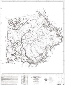 General highway map: Putnam County, Georgia