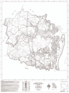 General highway map: Camden County, Georgia