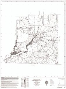General highway map: Decatur County, Georgia