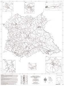 General highway map: Madison County, Georgia