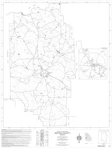 General highway map: Marion County, Georgia