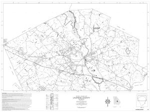 General highway map: Laurens County, Georgia