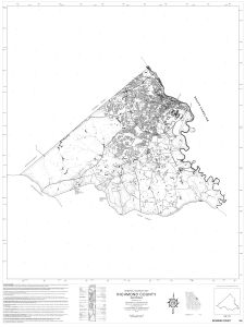 General highway map: Richmond County, Georgia