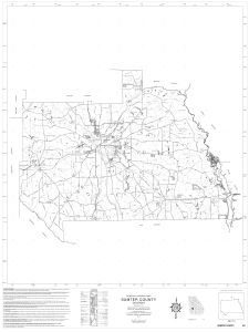 General highway map: Sumter County, Georgia