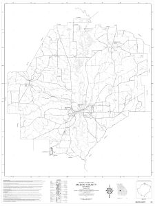 General highway map: Macon County, Georgia