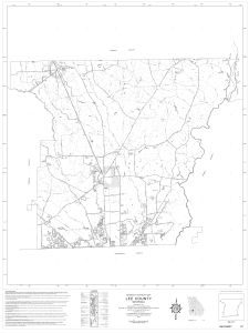 General highway map: Lee County, Georgia