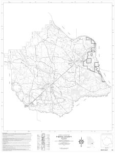 General highway map: Pierce County, Georgia