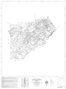 General highway map: Douglas County, Georgia