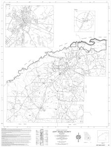 General highway map: Jeff Davis County, Georgia